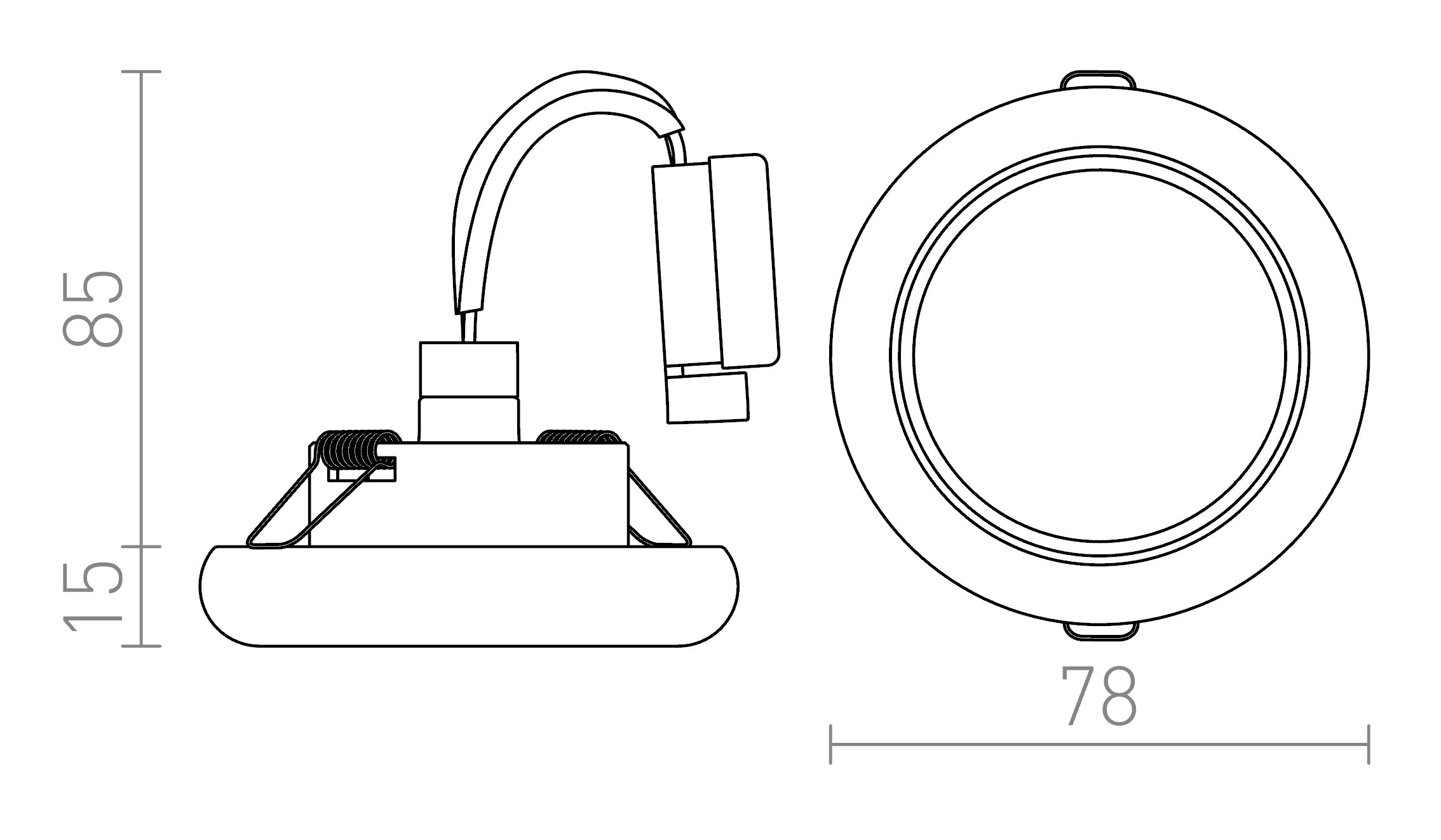 ESTA LED - Product sketch