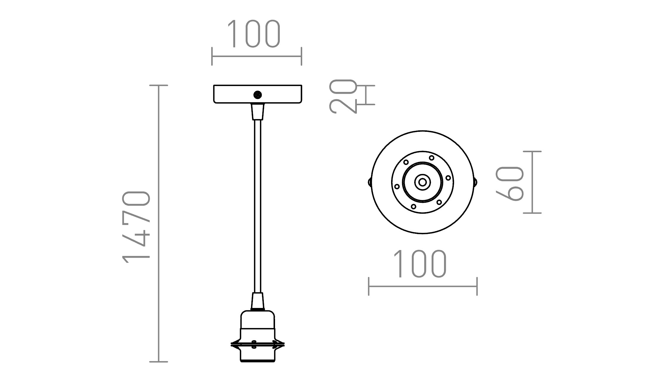 ELISA  pendant set CHB+GC+CHF - Product sketch