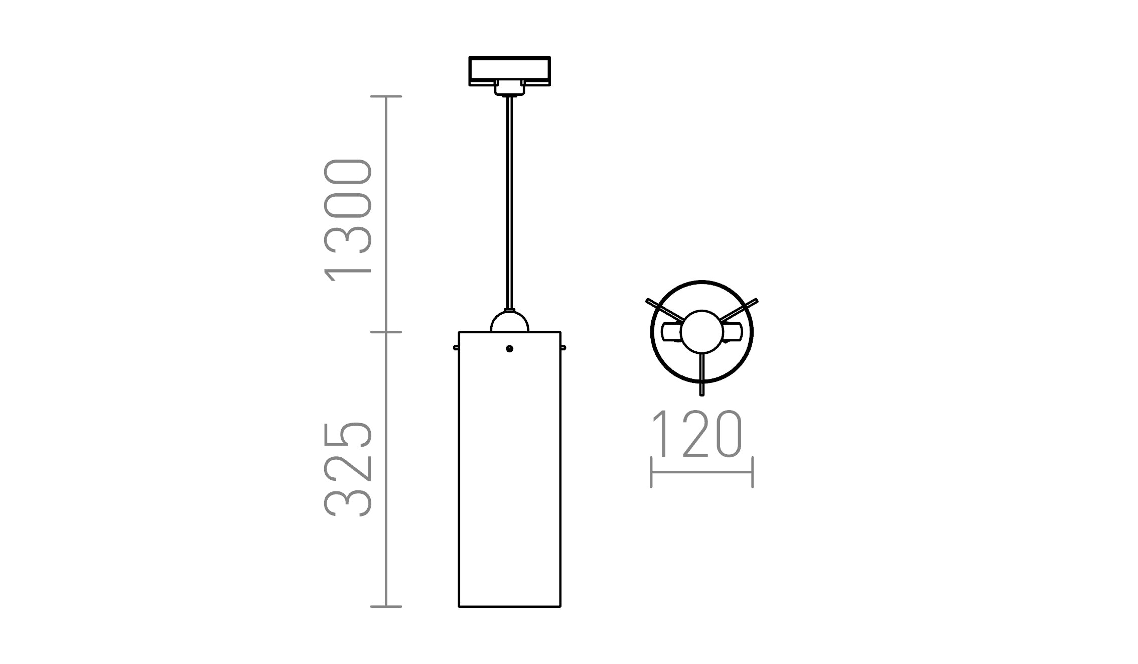 CLAUDIA HÁROMÁRAMKÖRÖS SÍNRE - Product sketch