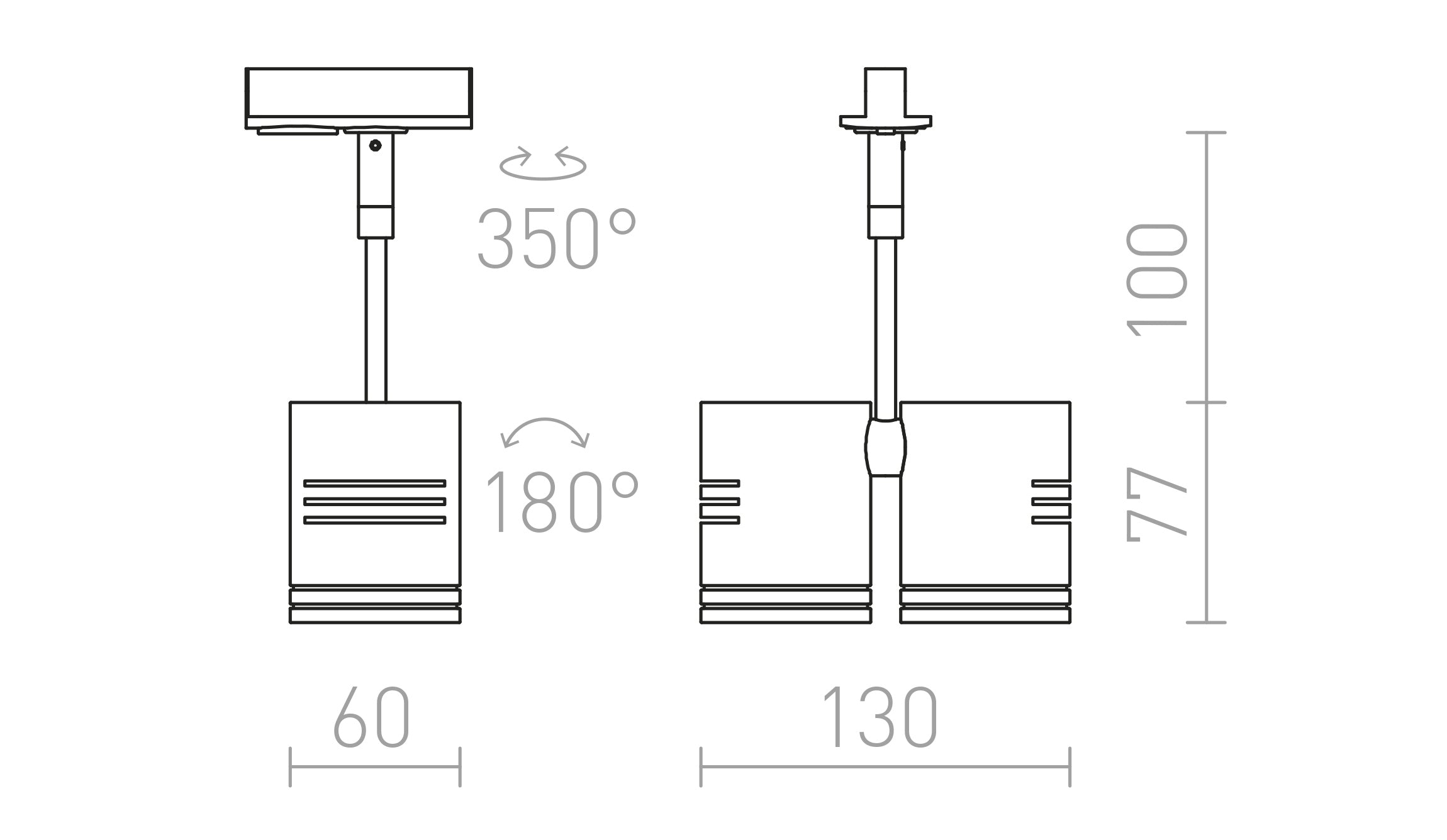 BEEBA II FOR 1-CIRCUIT TRACK - Product sketch