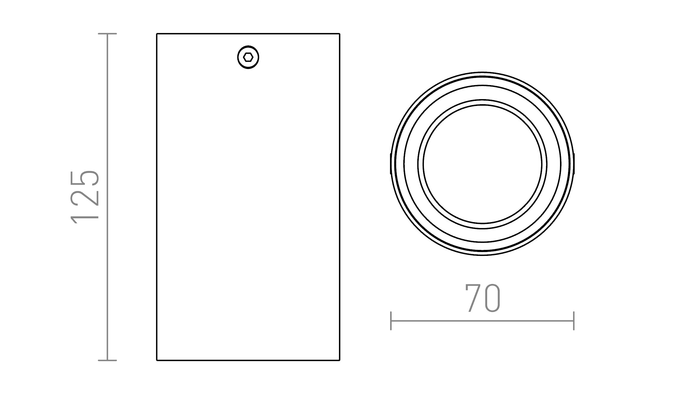 TUBA CEILING - Product sketch