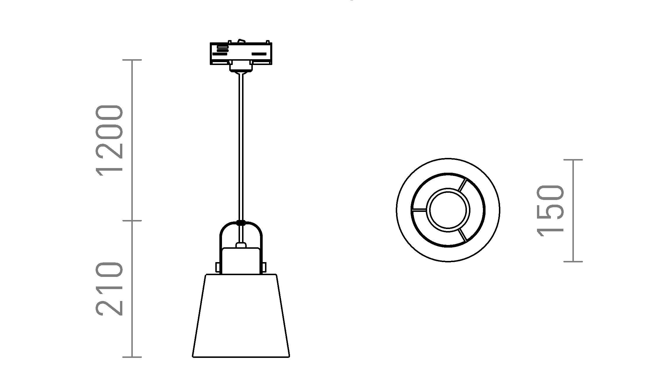 CHOUPETTE  for 3-circuit tracks - Product sketch