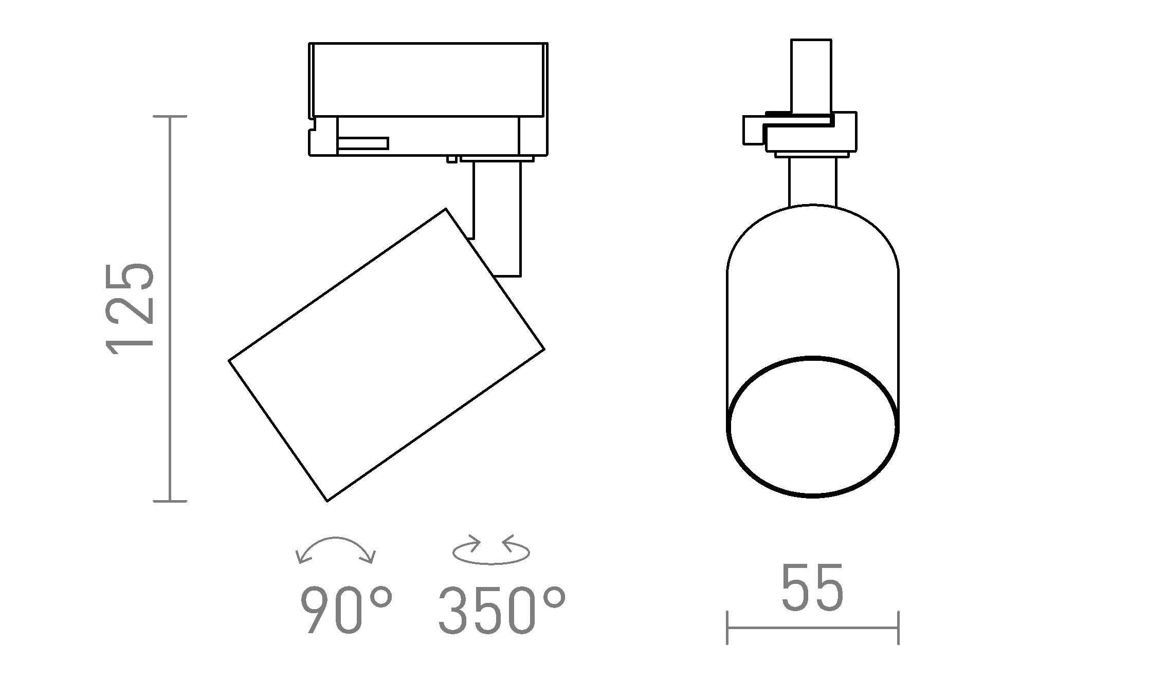 DUDE FOR 3-CIRCUIT TRACKS - Product sketch