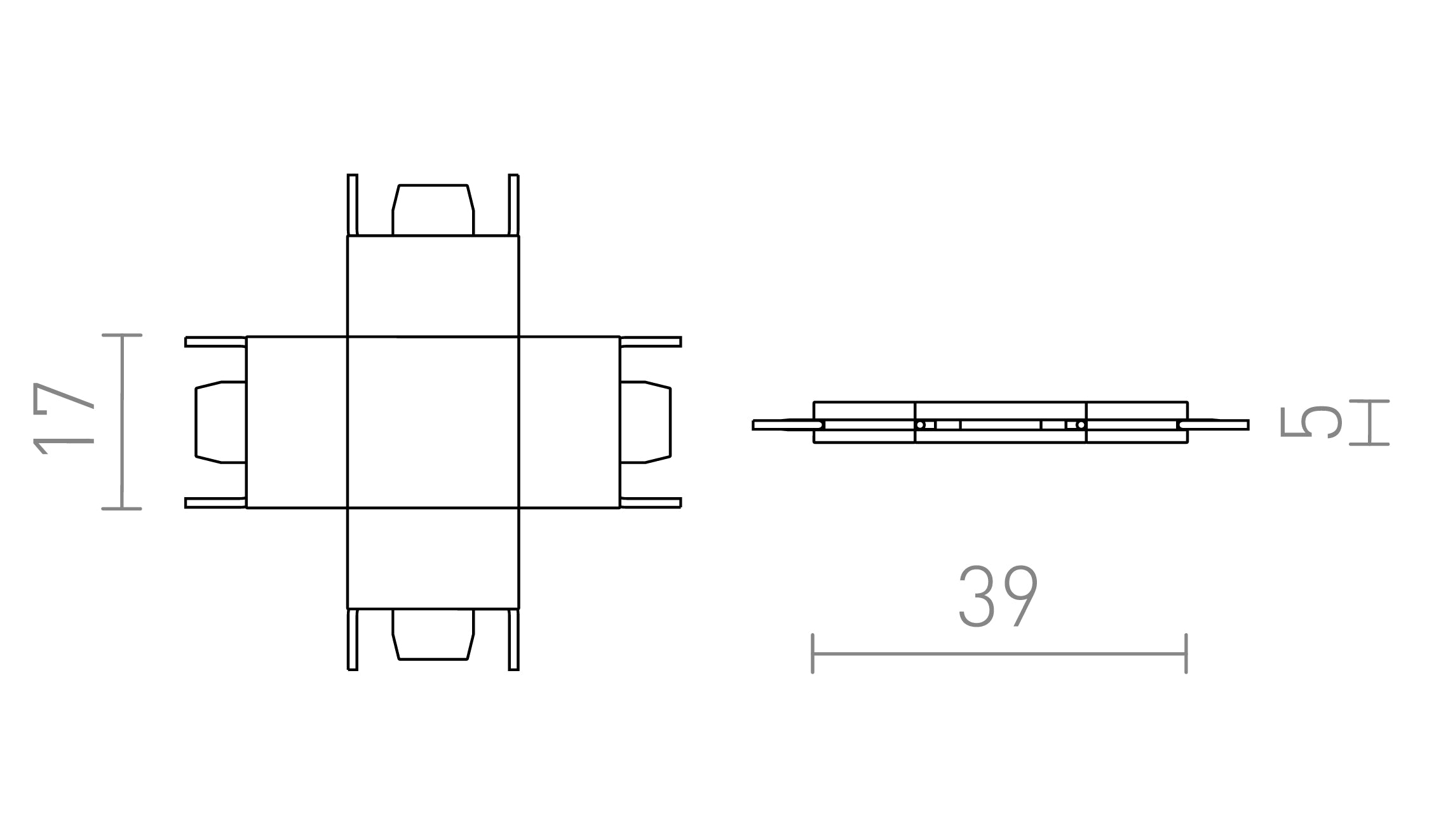 VEGA X joint - Product sketch