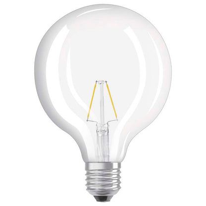 RENDL light source OSRAM Retrofit Globe 125   clear 230V E27 LED EQ25  2700K G12244 1