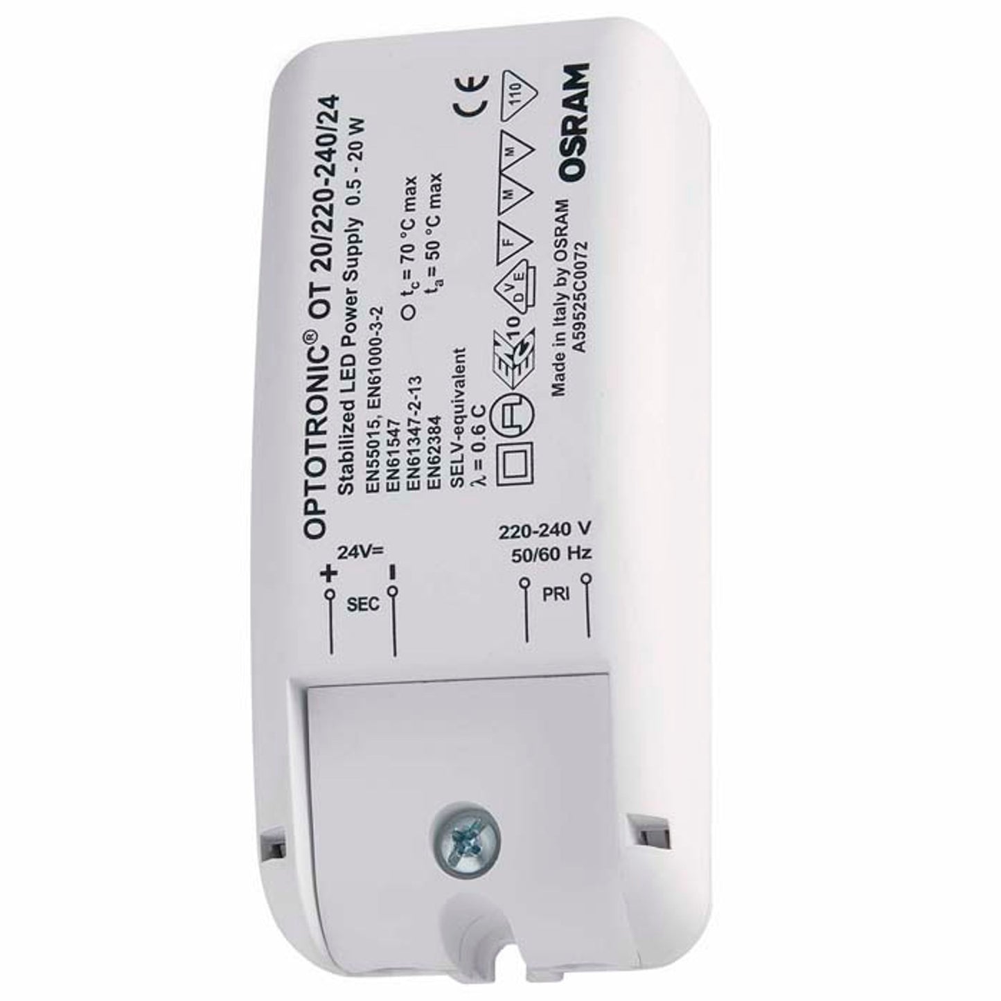 RENDL lighting accessorie TRAFO 0,5-20W    24= 20W G13006 3