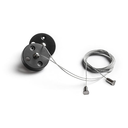 RENDL pendant lamp TRIDENT PRO suspension kit 2 pcs black   G13672 1