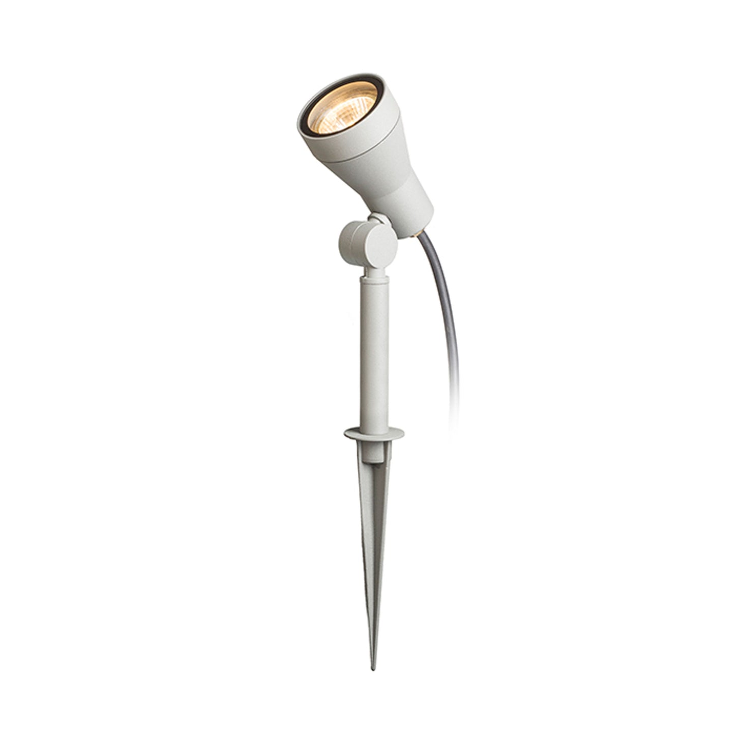 RENDL outdoor lamp DIREZZA on spike silver grey  230V LED GU10 8W IP54 R10427 3