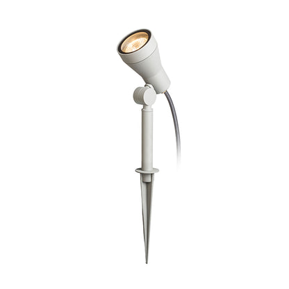 RENDL outdoor lamp DIREZZA on spike silver grey  230V LED GU10 8W IP54 R10427 3