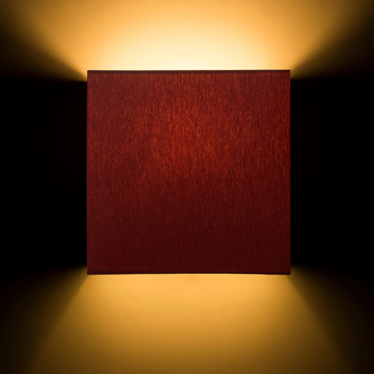 RENDL wall lamp LOPE W 25/14 wall Chintz terracotta/white PVC 230V E27 28W R11532 2