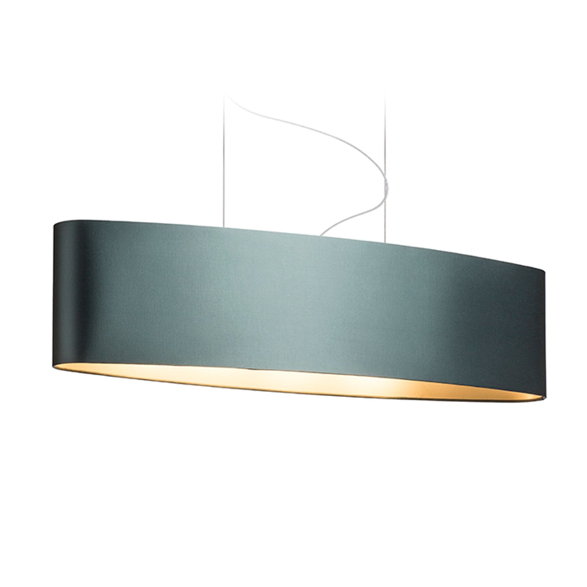 RENDL shades, shade bases, pendent sets CASUAL 90/22 shade  Monaco petrol blue/silver PVC  max. 23W R11583 7