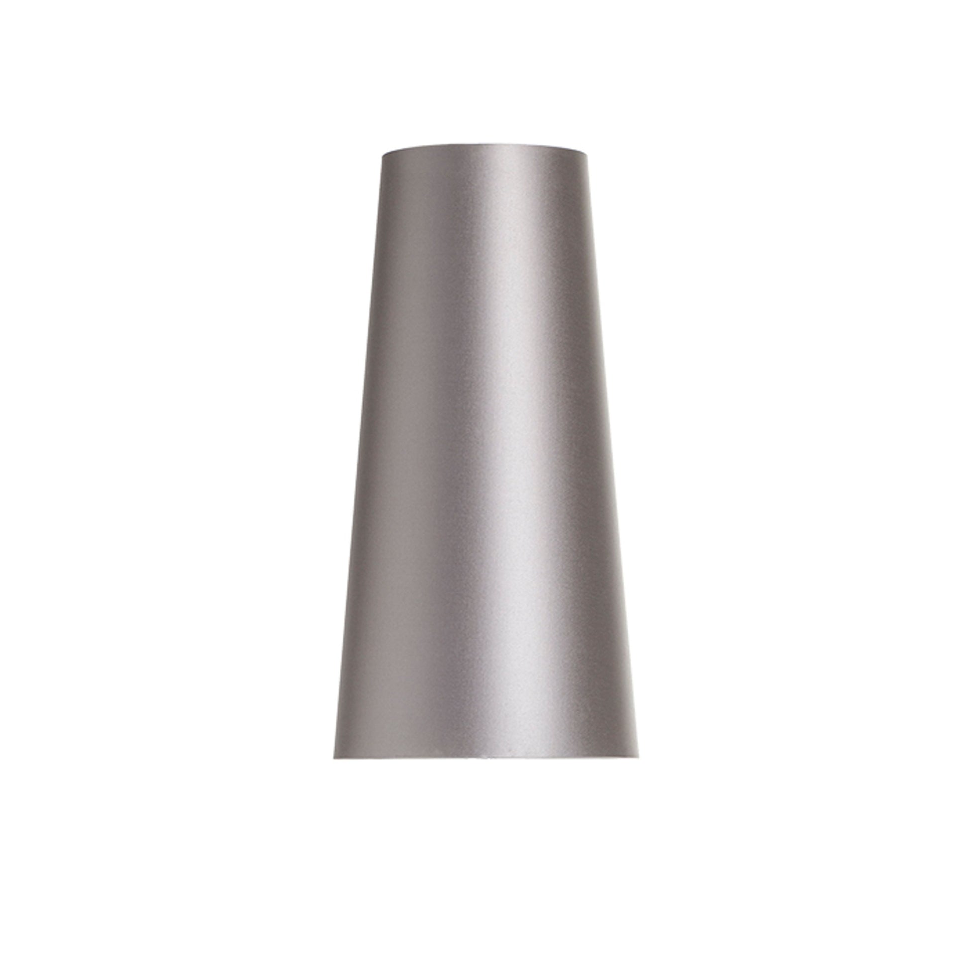 RENDL shades, shade bases, pendent sets CONNY 15/30 table shade  Monaco dove gray/silver PVC  max. 23W R11590 1