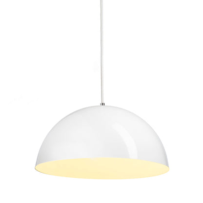RENDL pendant lamp MONROE 40 pendant shiny white/white  230V LED E27 30W R11707 8