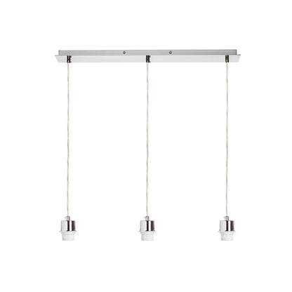 RENDL shades, shade bases, pendent sets MORE 60 pendant ceiling base  chrome 230V LED E27 3x15W R11775 3