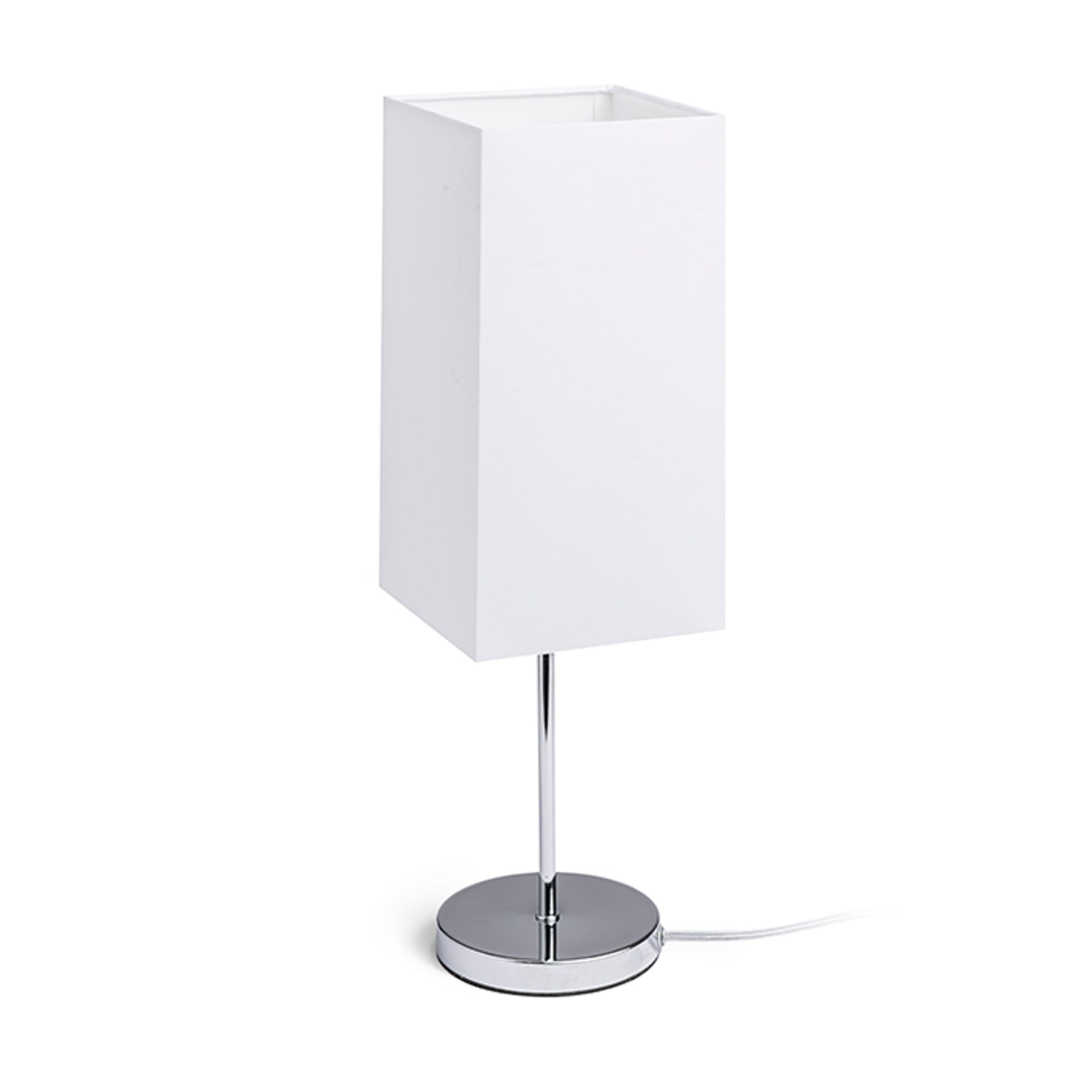 RENDL shades, shade bases, pendent sets TEMPO 15/30 shade Polycotton white/white PVC max. 28W R11822 3