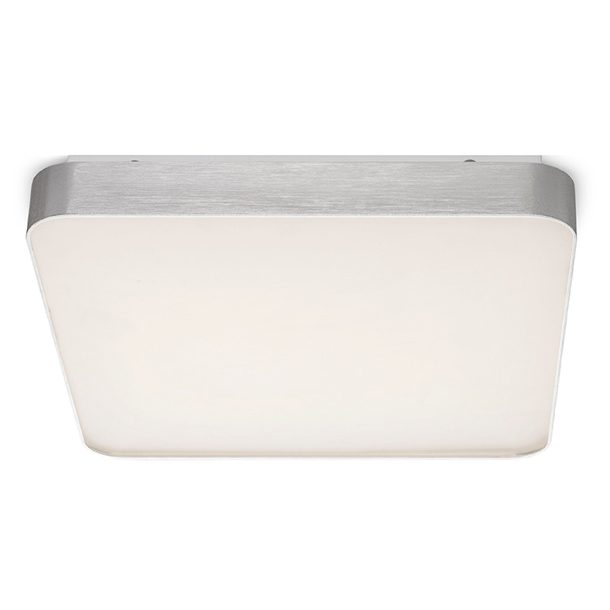 RENDL surface mounted lamp MENSA SQ 80 ceiling  brushed aluminum 230V LED 138W  3000K R12121 3