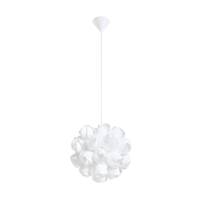 RENDL pendant lamp COCO pendant  white PVC 230V LED E27 15W R12384 3