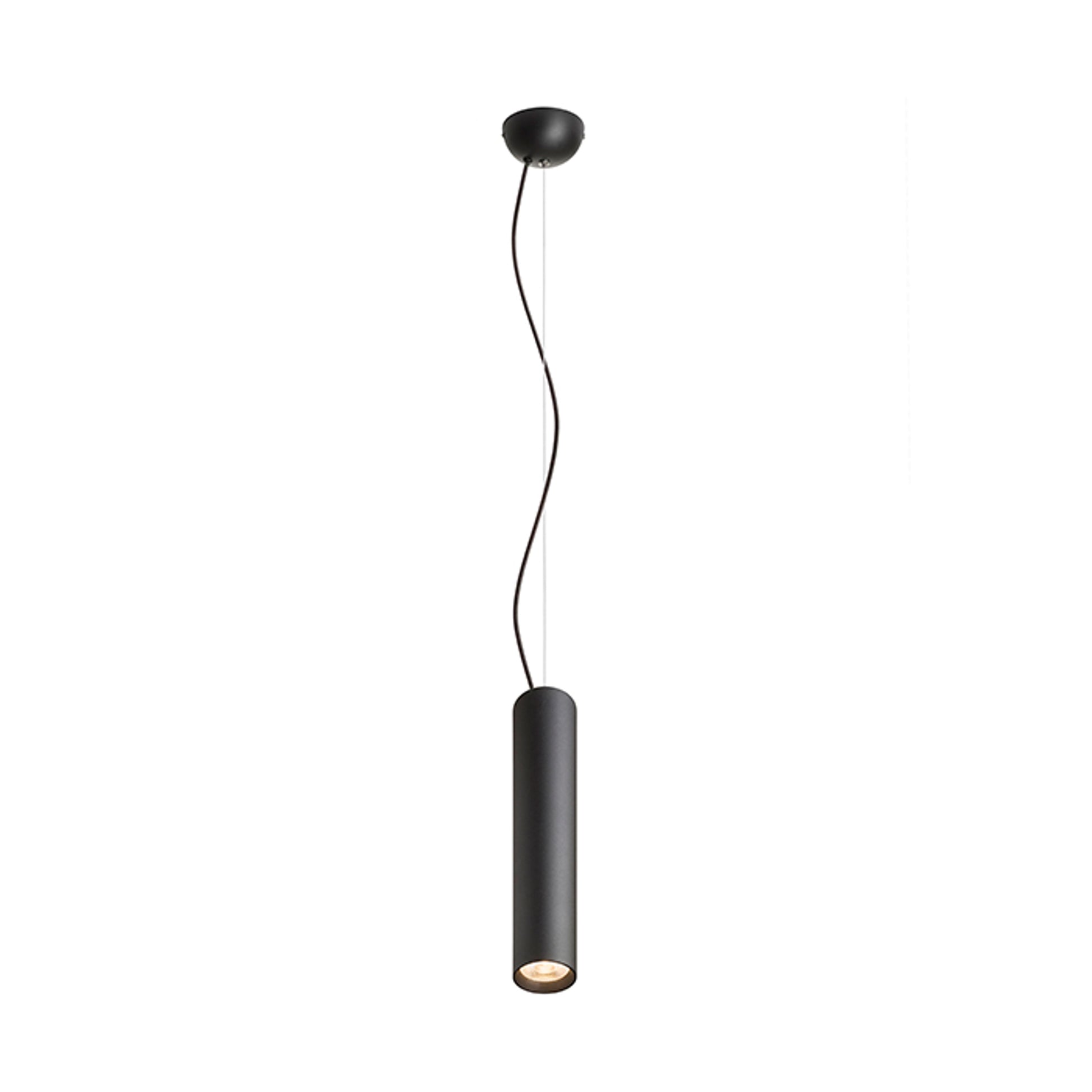 RENDL pendant lamp RIGA 28 pendant black  230V LED 6W 38°  3000K R12459 1