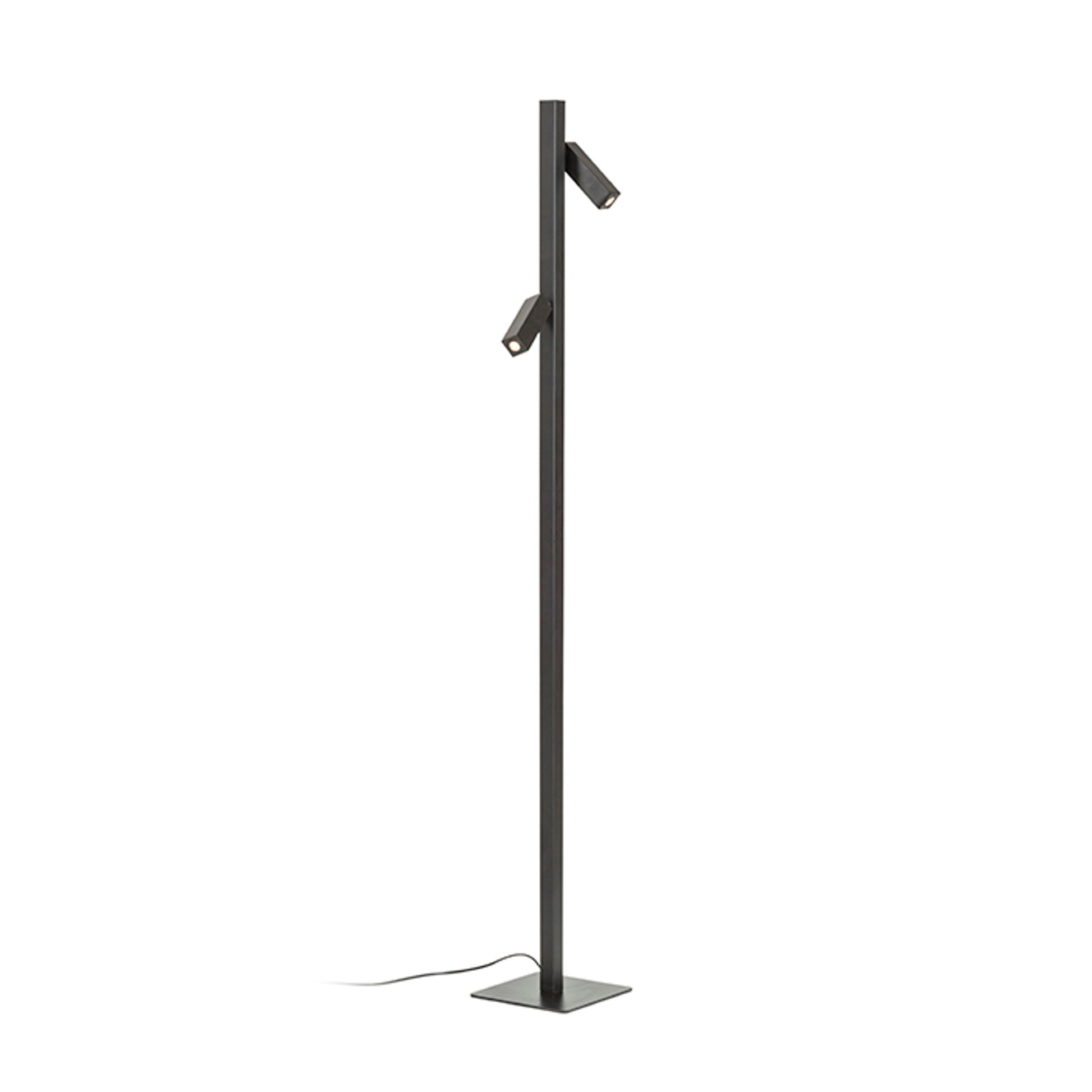 RENDL floor lamp FADO floor black 230V LED 2x3W 45° 3000K R12475 1