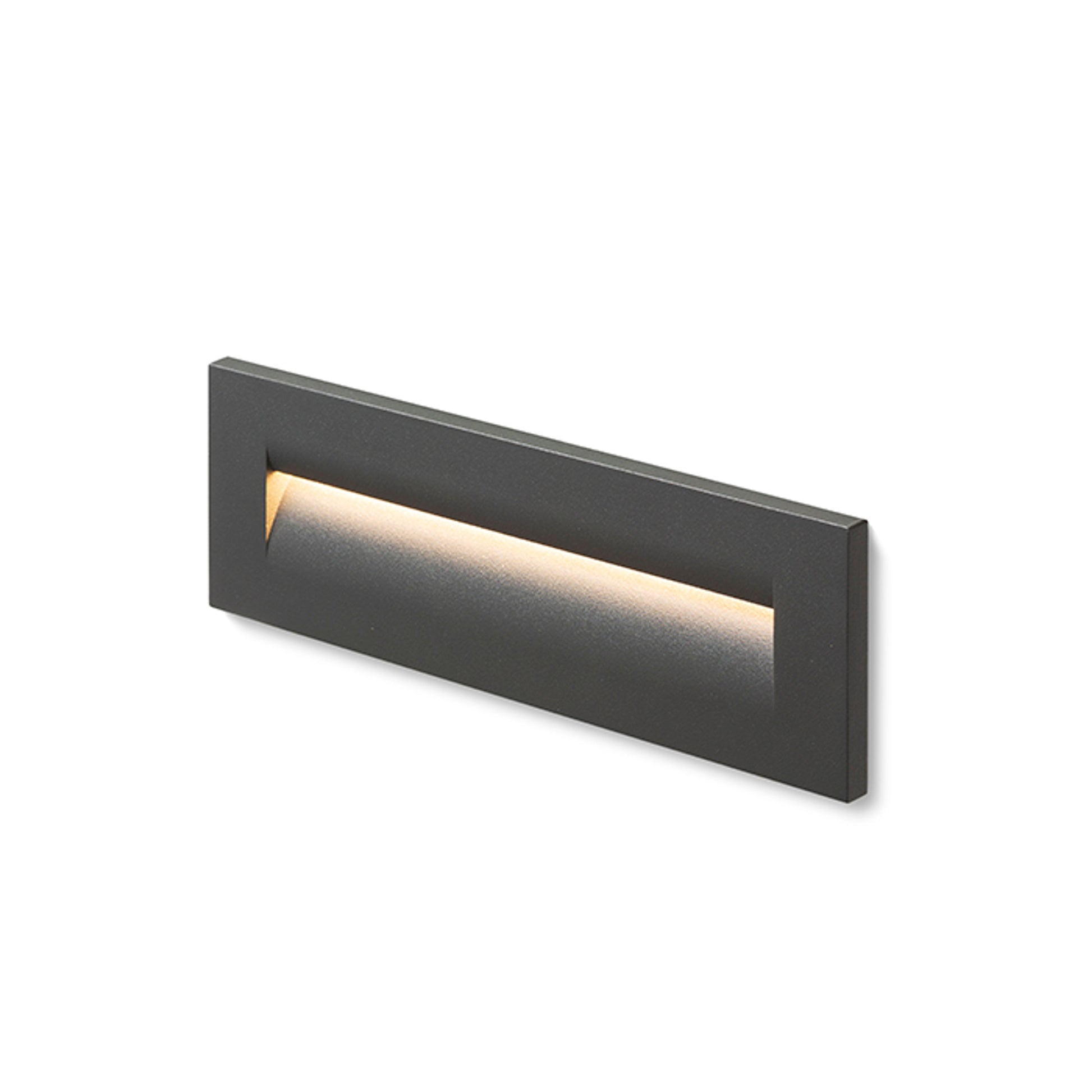 RENDL outdoor lamp RASQ wall recessed anthracite grey 230V LED 8.5W IP65 3000K R12628 1