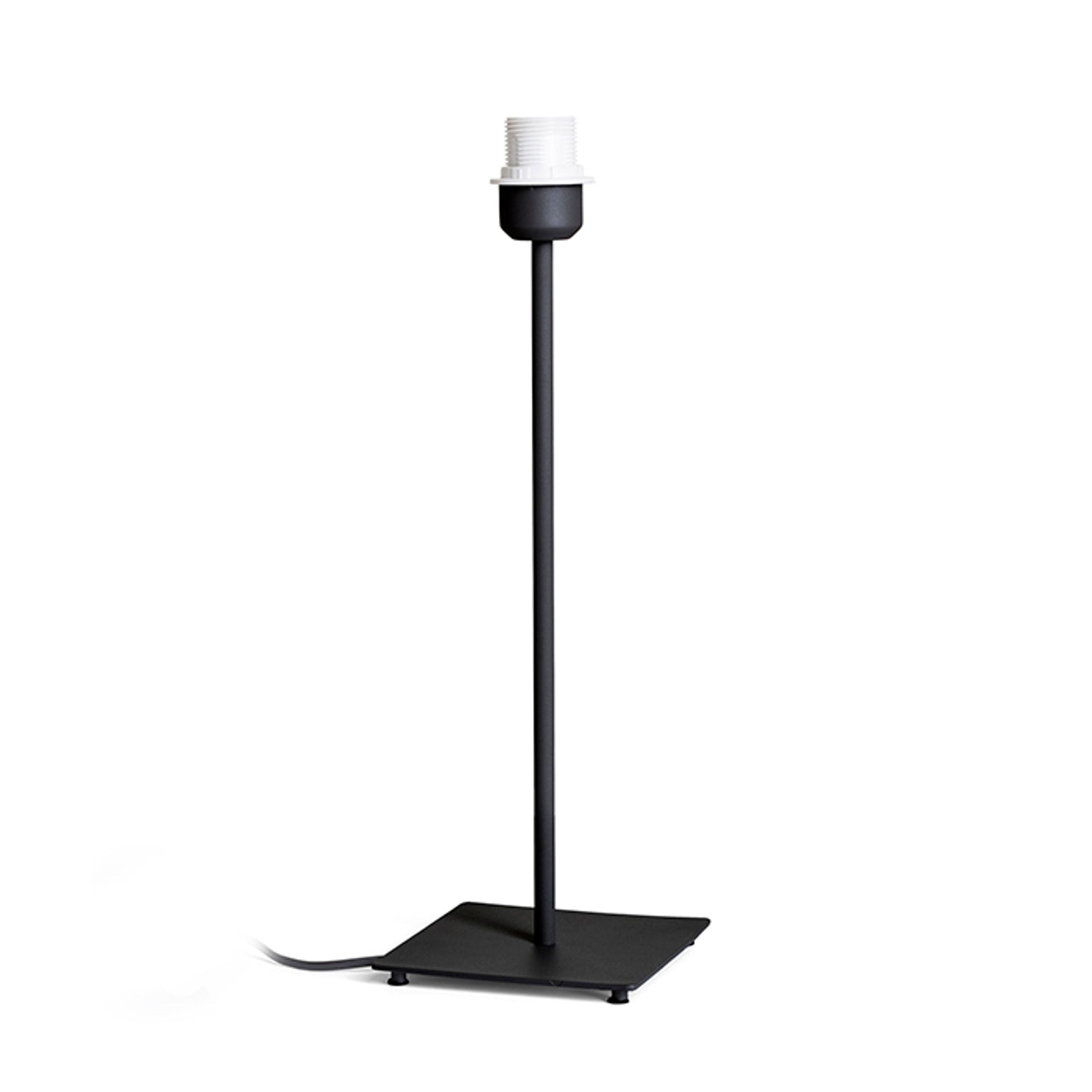 RENDL shades, shade bases, pendent sets CORTINA table base black 230V E27 28W R12928 1