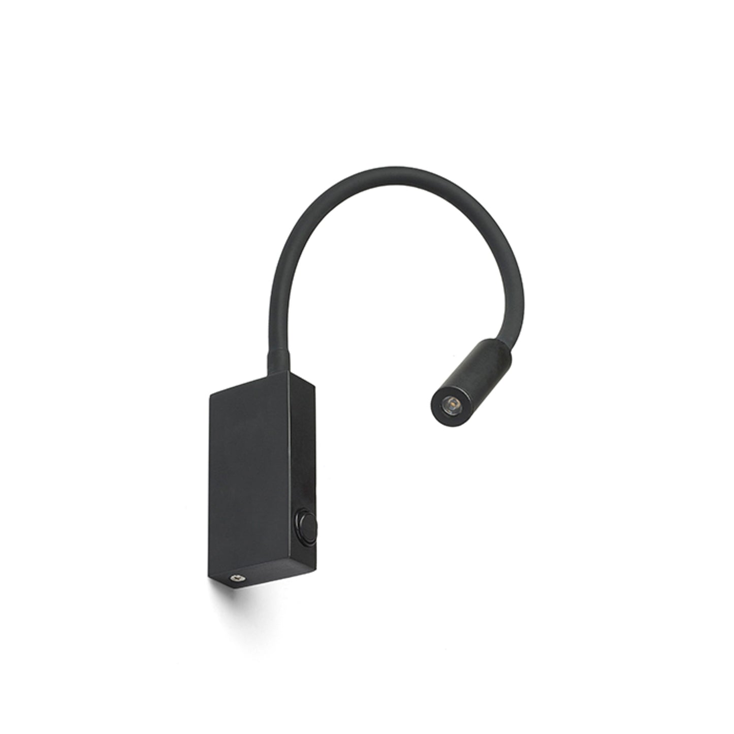 RENDL spotlight EKE wall black 230V LED 3W 60° 3000K R12945 6