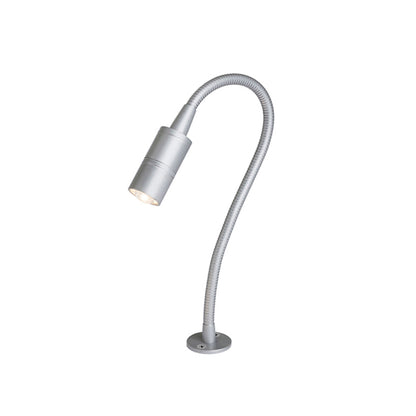 RENDL Outlet ESA for desks silver grey  230V LED 3W 60°  3000K R12979 1