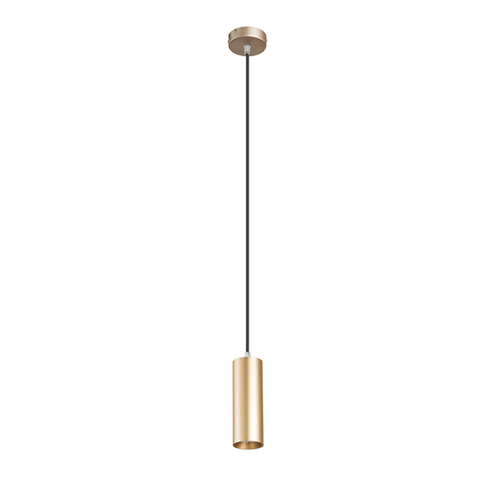RENDL pendant lamp MAVRO pendant gold  230V LED 12W 38°  3000K R12991 3