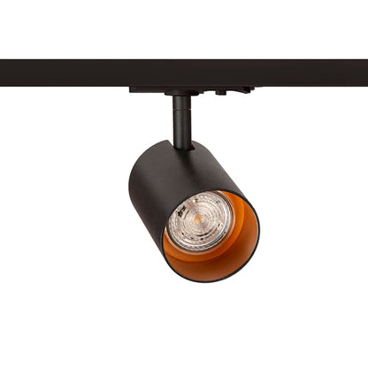 RENDL 1-circuit track system CONNOR for 1-circuit tracks black/gold 230V LED GU10 10W R13498 8
