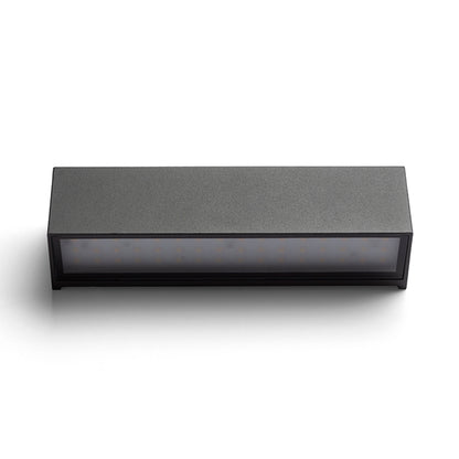 RENDL outdoor lamp CAMARGUE wall anthracite grey satinated glass 230V LED 6W IP65 3000K R13641 2
