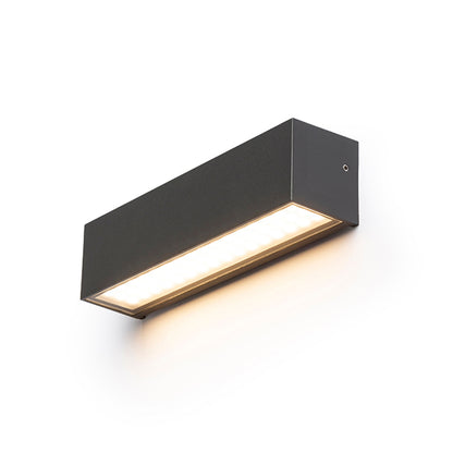 RENDL outdoor lamp CAMARGUE wall anthracite grey satinated glass 230V LED 6W IP65 3000K R13641 4