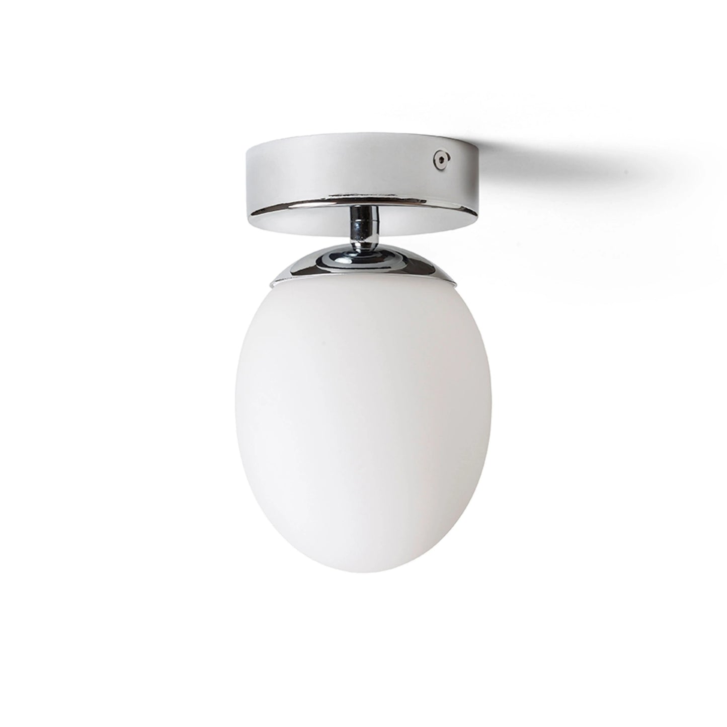 RENDL surface mounted lamp MERINGUE 11 ceiling  opal-colored glass/chrome 230V LED G9 9W IP44 R13689 3