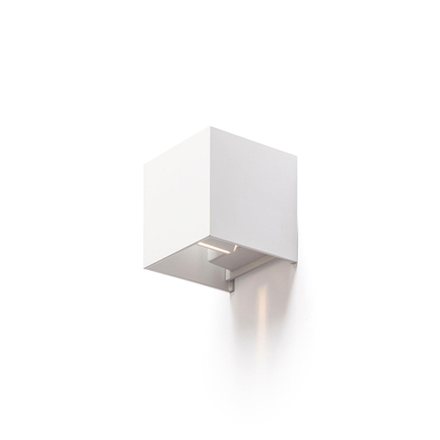 RENDL outdoor lamp TITO SQ DIMM wall white  230V LED 2x3W IP65  3000K R13738 7