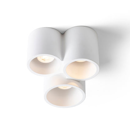 RENDL surface mounted lamp GINA III ceiling plaster 230V LED GU10 3x5W R13789 3