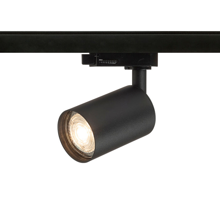 RENDL 3-circuit track system DUDE for 3-circuit tracks black 230V LED GU10 9W R13929 1