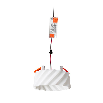 RENDL recessed light MARENGA RW2 60 recessed white Eco PLA 230V LED 6W  3000K R14014 6