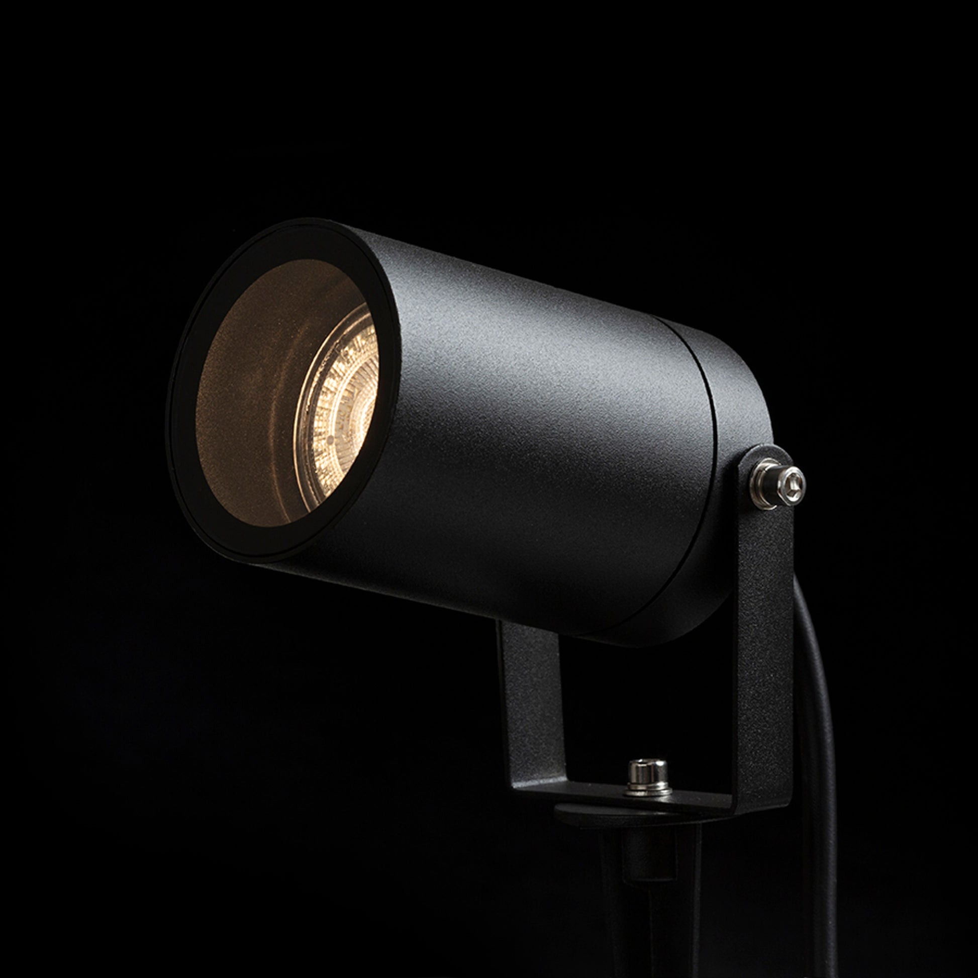 RENDL outdoor lamp NAVONA on spike anthracite grey 230V LED GU10 8W IP54 R14137 4