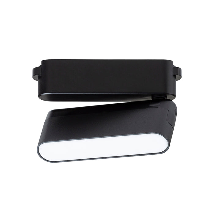 RENDL Ultra-thin track system OXONIA 11 with tilt-function for the VEGA/WAVE system black  24= LED 6W 110°  3000K 4000K 6500K R14321 1