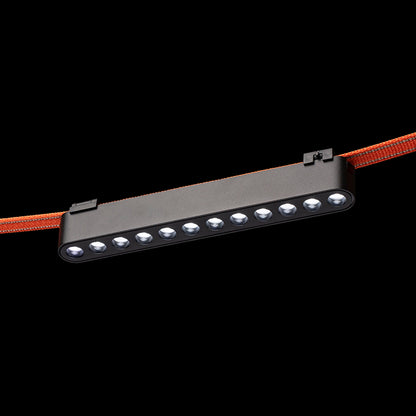 RENDL Ultra-thin track system OXANA 22 for the VEGA/WAVE system black  24= LED 12W 24°  3000K 4000K 6500K R14324 8