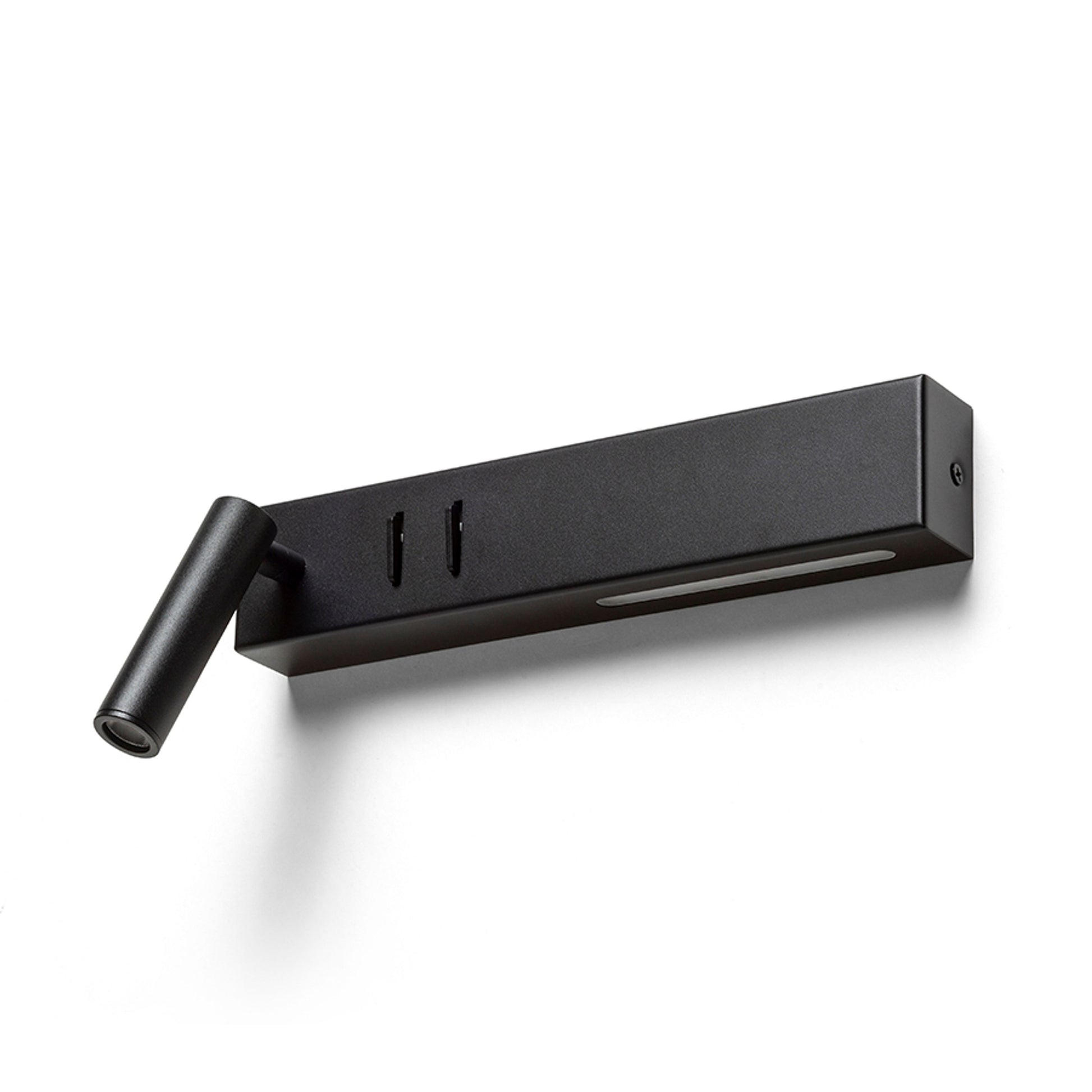 RENDL spotlight ODEON wall with backlighting black  230V LED 8+3W 30°  3000K R14524 7