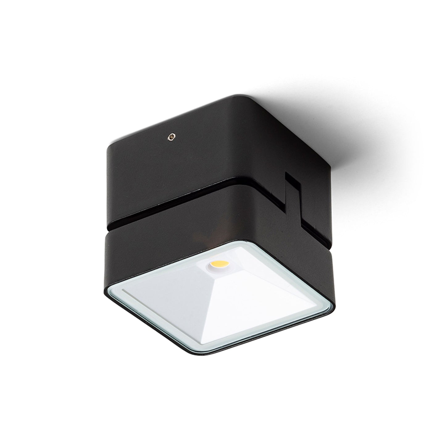 RENDL outdoor lamp FLAVIO SQ surface mounted black 230V LED 6W 110° IP54 3000K R14592 2