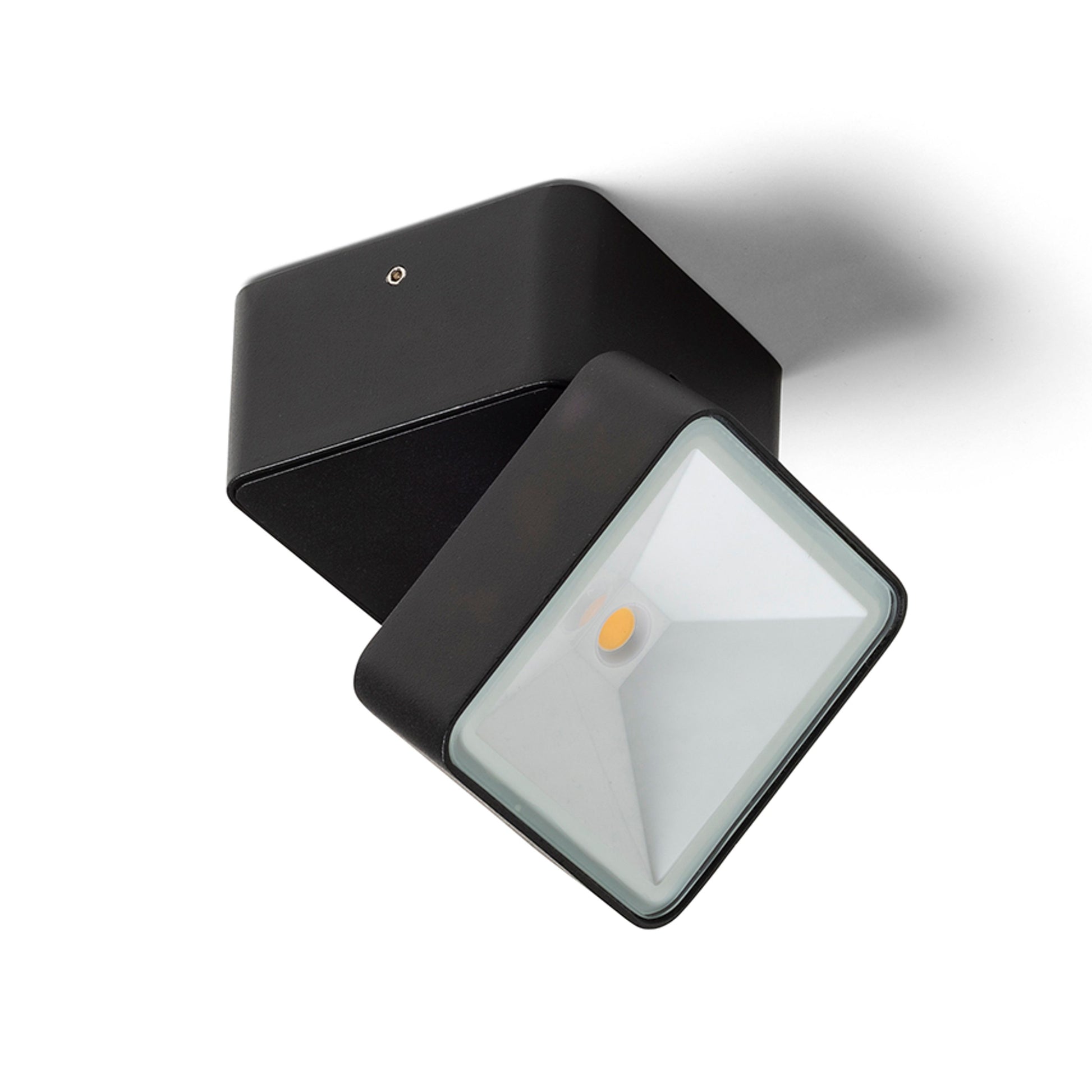 RENDL outdoor lamp FLAVIO SQ surface mounted black 230V LED 6W 110° IP54 3000K R14592 5